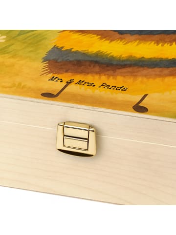 Mr. & Mrs. Panda Tee Box Hummel flauschig Design ohne Spruch in Weiß