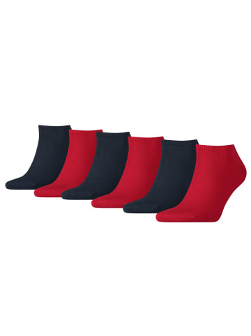 Tommy Hilfiger Socken 6er Pack in Schwarz/Rot