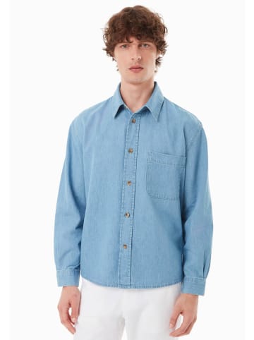 Organication Hemd "MOR19701" in Hellblau