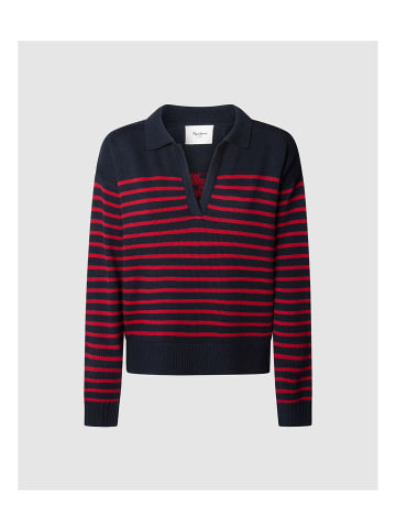 Pepe Jeans Jersey in 594-Azul/rojo