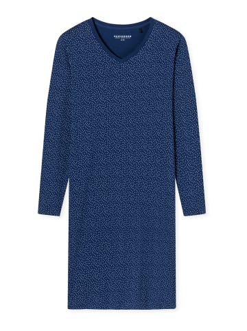 Schiesser Sleepshirt Comfort Essentials in Dunkelblau