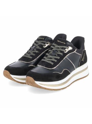 Tamaris Schnürhalbschuh in black