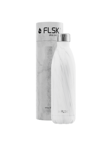 FLSK Trinkflasche in Marmor