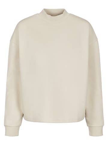 Urban Classics Urban Classics Damen Ladies Oversized High Neck Crew in sand