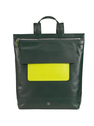DuDu Oslo Daypack Leder 39 cm in mangrove