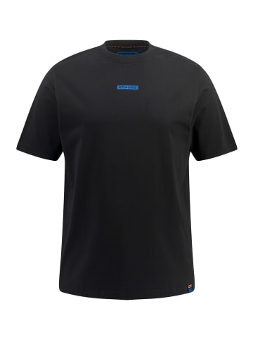 STHUGE Kurzarm T-Shirt in schwarz