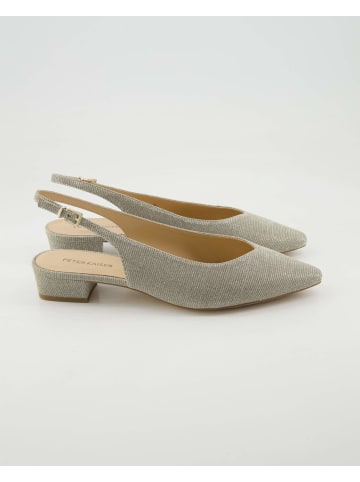 Slingpumps in Silber