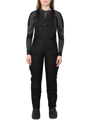 Normani Outdoor Sports Damen Thermo-Latzhose Foraker in Schwarz