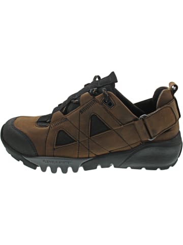WALDLÄUFER H-Fritz sportlicher Schnürer Braun