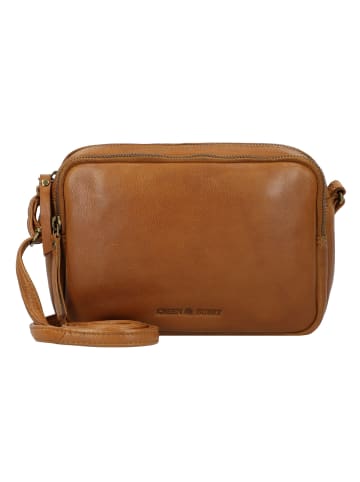 Greenburry Colombiana Umhängetasche Leder 21 cm in nougat