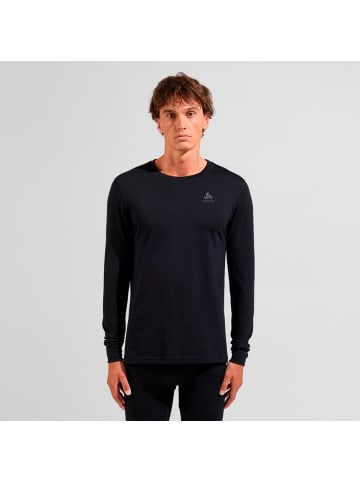 Odlo Longsleeve "Merino 200" in Schwarz