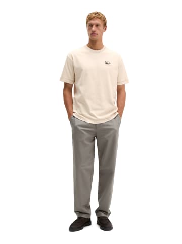 Marc O'Polo T-Shirt oversized in Grey Silk