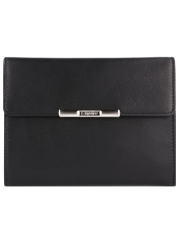 Esquire Helena Geldbörse RFID Leder 14 cm in schwarz