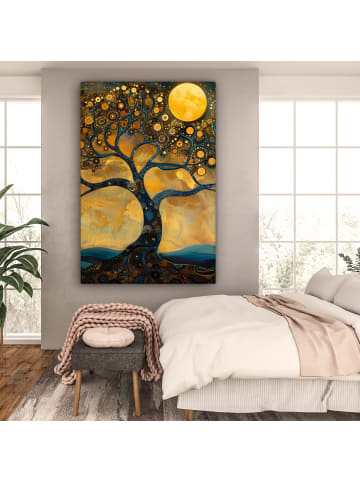 OnlyWow Leinwand Bilder Vollmond