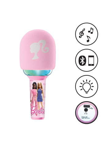 LEXIBOOK® Barbie Karaoke-Mikrofon mit Sound & Lichteffekten