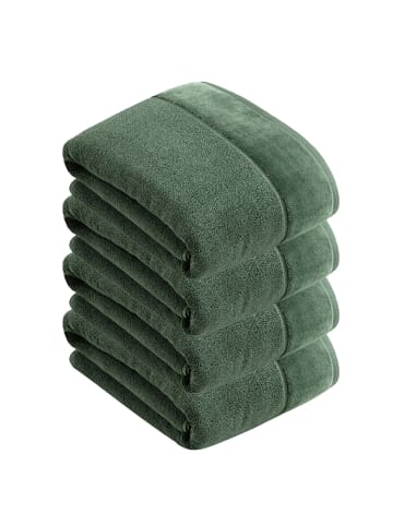 Vossen 4er Pack Badetuch in green tea