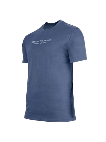 Armani Exchange T-Shirt 1er Pack in Graublau
