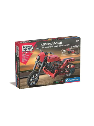 Clementoni Fahrzeug Roadster and Dragster Motorrad- und