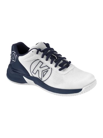 Kempa Hallen-Sport-Schuhe ATTACK 2.0 JUNIOR BACK2COLOUR in weiß/marine