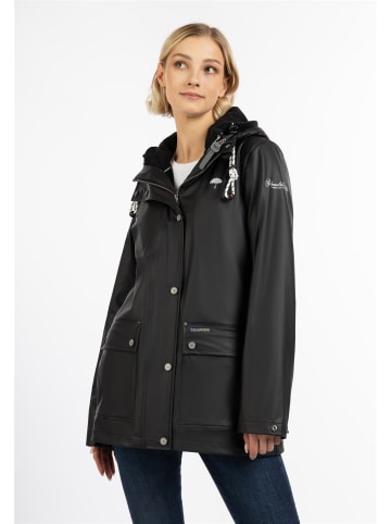 Schmuddelwedda 3-In-1 Regenjacke in Schwarz