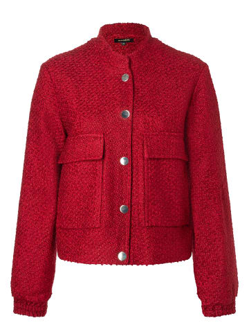 More & More Boucle-Blouson in currant red