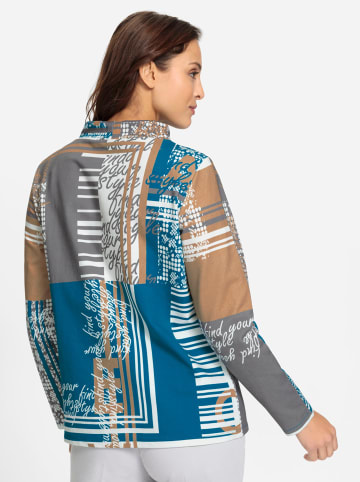 WITT WEIDEN Sweatshirt in topas-weiß-bedruckt