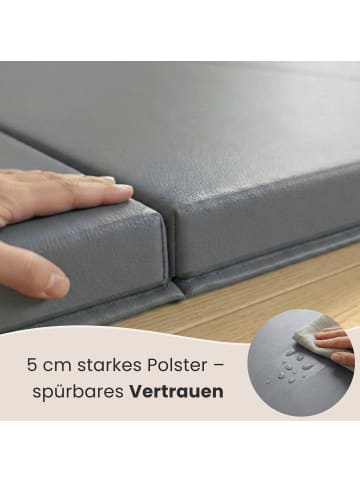 eyepower Weichbodenmatte Poseidon in grau