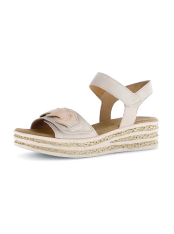 Gabor Keilsandaletten in Gold