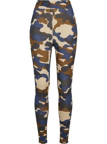 Urban Classics Leggings in summerolive camo