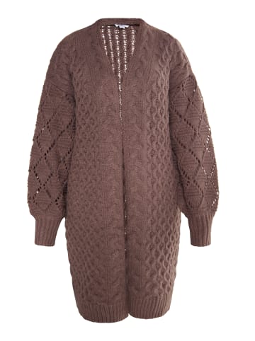 Usha Damen Strickcardigan in Braun