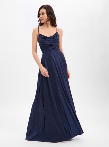 Marie Lund Abendkleid in marine - 0001