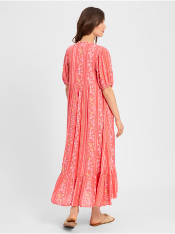 Y.A.S Kleid YASBella in koralle grün - 0001