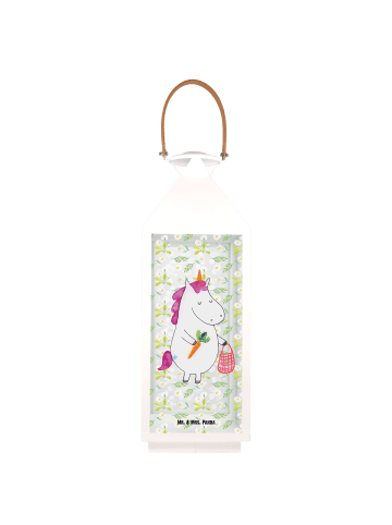 Mr. & Mrs. Panda Kerzenhalter Einhorn Vegan ohne Spruch in Transparent