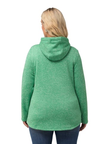 Ulla Popken Sweatjacke in frühlingsgrün