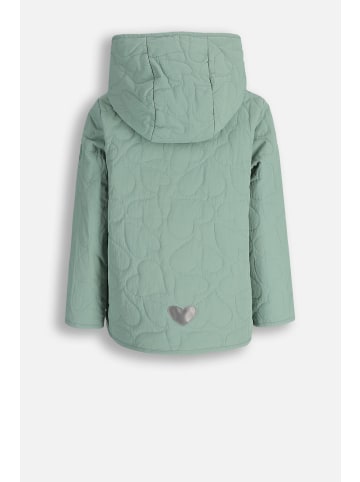 Coccodrillo Übergangsjacke mit kapuze in grün