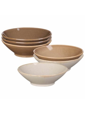 Ritzenhoff & Breker 6er Set Servierschalen Sahara in Braun ø 20,5 cm in braun