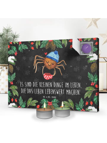Mr. & Mrs. Panda Duftkerzen Adventskalender Spinne Agathe Kaffee... in Kreidetafel