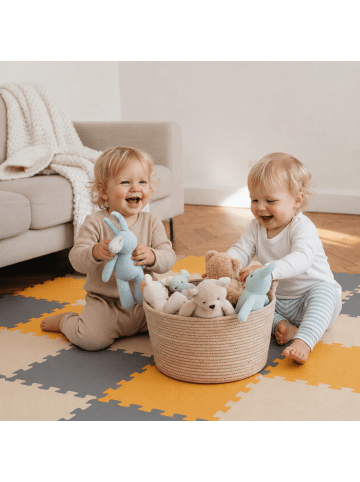 LittleTom Baby Spielmatte Sonia 27-tlg. im 3 Farben Mix