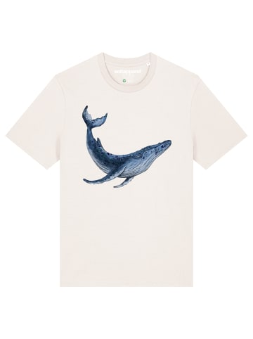 wat? Apparel T-Shirt Wal in Off White