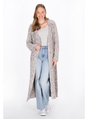 myMo Cardigan in grey multicolor