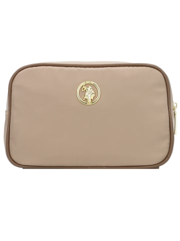 U.S. Polo Assn. Houston Kulturbeutel 23 cm in light taupe