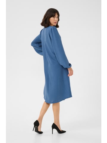 Kaffe Langarm-Bluse KAnita Regular fit in Ensign Blue