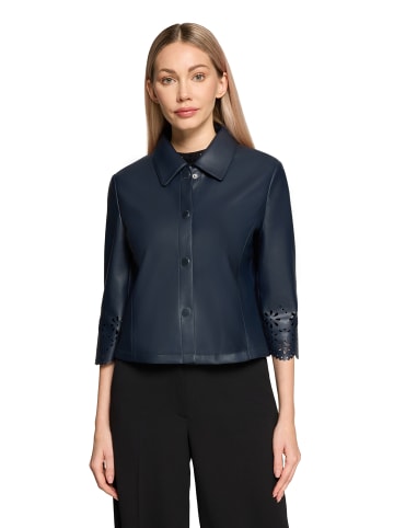 Betty Barclay Blazer-Jacke mit Reißverschluss in dunkelblau