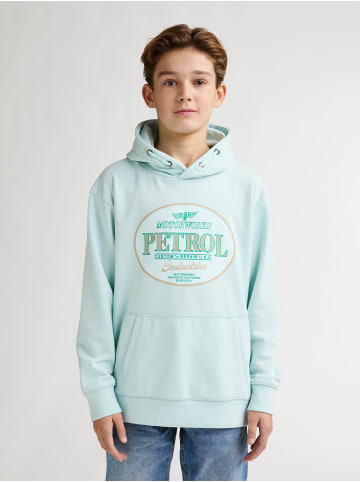 Petrol Industries Hoodie Obregón in Grün