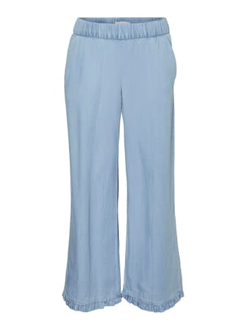 Vero Moda Girl Hose mit weitem Beinschnitt in Light Blue Denim