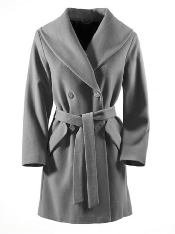 Heine Woll-Jacke in silbergrau