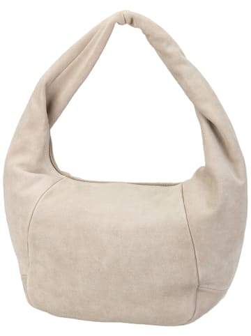 LIEBESKIND BERLIN Handtasche Farrah II Hobo M Hydro Suede in Beige