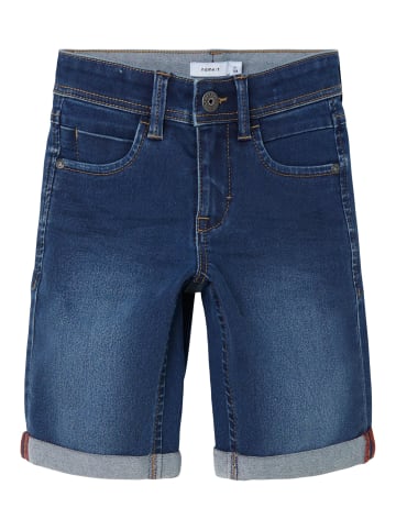 name it Jeansbermuda Long Shorts NKMsofus in medium blue denim