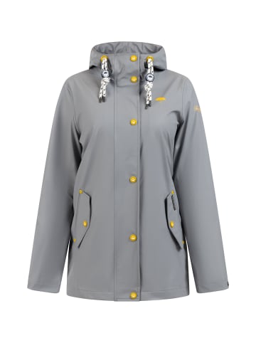 Schmuddelwedda Regenjacke in Grau-271