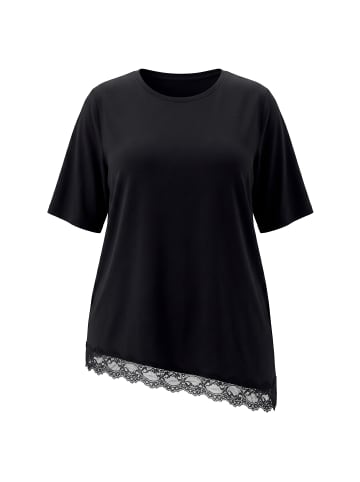 Ulla Popken Shirt in schwarz